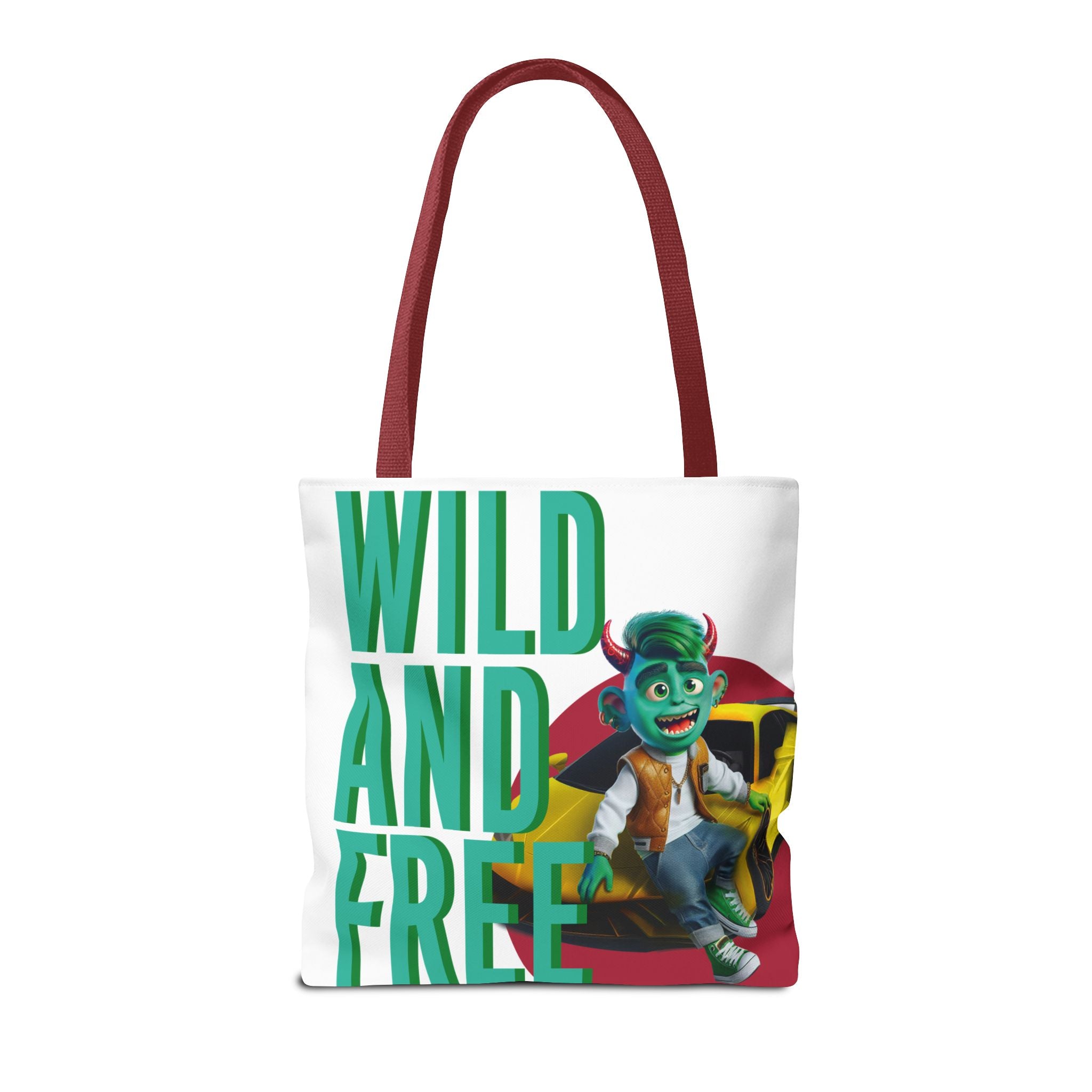 Image of Stylish All-Over Print Tote Bag – Durable & Functional
